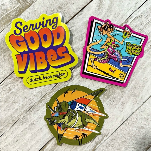 Dutch Bros Stickers - Picture 1 of 2